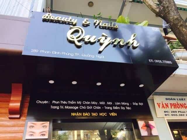 Bảng hiệu salon tóc đẹp tại Phan Thiết, Bình Thuận