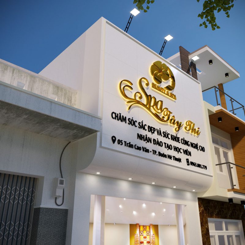 Mẫu bảng hiệu đẹp tại Phan Thiết