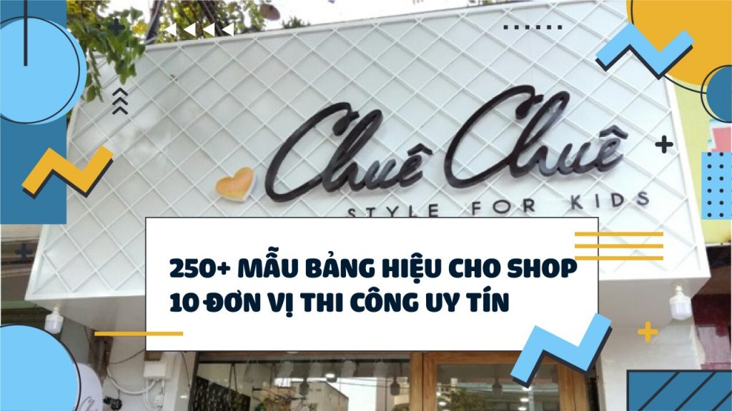 Mẫu bảng hiệu đẹp tại Phan Thiết